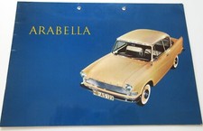 Lloyd Arabella Prospekt 12/1959 LP 900 (Borgward) - ORIGINAL - deutsch - selten
