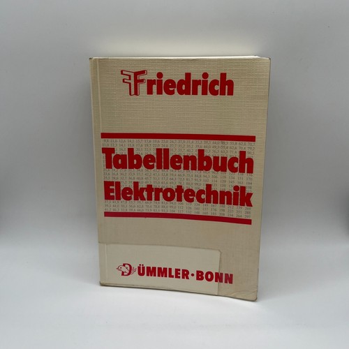 Tabellenbuch elektrotechnik - tabellenbuch,