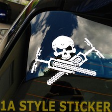 MTB Aufkleber SKULL Sticker