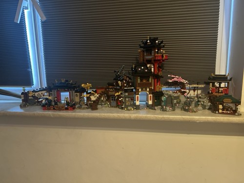 Lego aufgebautes diorama mit - aufgebautes,