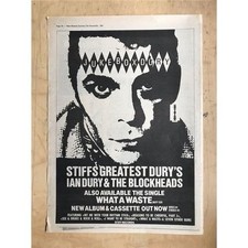 IAN DURY JUKE BOX DURY(B&W)