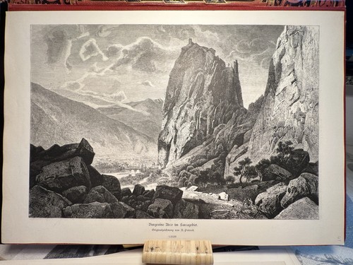 Burgreste arco tirol 19jh - arco,