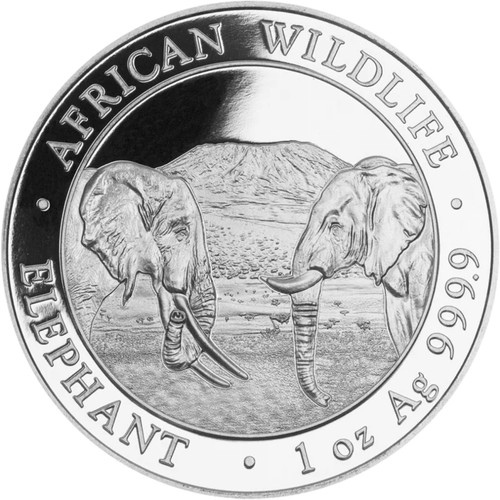 Unze silber somalia elefant - unze,