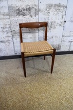 50er 60er Jahre Bramin Teak Stuhl, Lehnstuhl, 1von2.