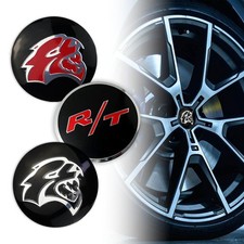 4x 56mm Für Der Wolf Logo