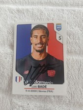 Panini Sticker signiert Loic
