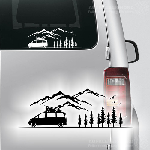 Bus van mit dachzelt - mit, 30cm