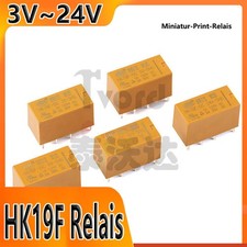 Hk19f miniatur print - miniatur-print-relais, 3v