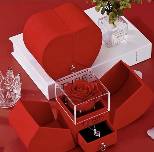 Romantische geschenkbox mit - romantische,
