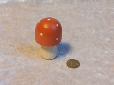 Deko Pilz Fliegenpilz Holz