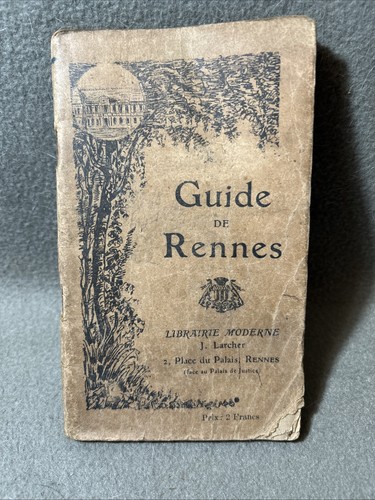 Reiseführer von rennes 1924 - von,