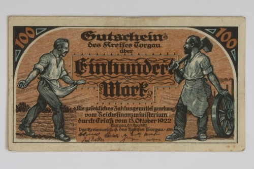 244 gutschein notgeldschein - #244,