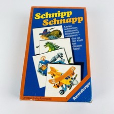Schnipp Schnapp - Ravensburger 1979 Kartenspiel Legespiel Reise Ohne Anleitung