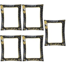  5pcs Photo Booth Rahmen aufblasbare Fotokabine Rahmen Requentierblasable Selfie