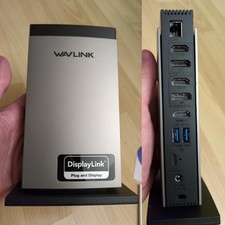 3 HDMI 2 DP USB C Dock Laptop Docking Station Displaylink 100W Ladeleistung