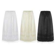 Damen vintage unterrock - vintage, lang
