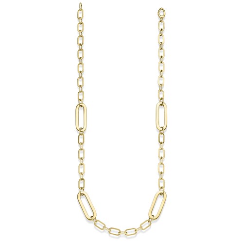 6mm paper clip kette halskette - 6mm,