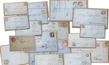 Auswahl Brief Altdeutschland Sachsen Deutschland Varianten Einzellos