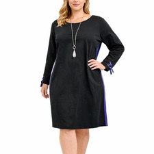 Sheego Damen Kleid Jerseykleid