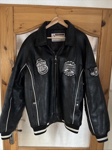 Lederjacke avirex a - avirex, u.s.a
