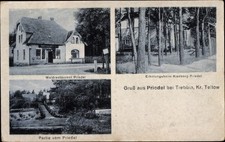 Ak Priedel Trebbin Kreis