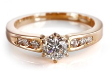 Ring Brillant 0,41 ct TW/VS1+