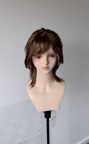 Braun natürliche vokuhila - 16",
