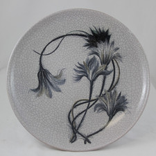 Wandteller Karlsruher Majolika