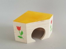 Maus Holz kleines Haus Hamster