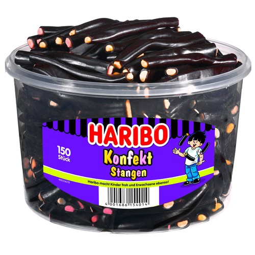 Haribo konfekt stangen - konfekt,