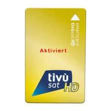 Tivusat Karte aktiviert Original Smartcard Italien Sender RAI Mediaset 4K HD SAT