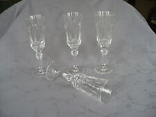 Villeroy & Boch IMPERIAL 4 Sektgläser Champagner  H. 19,2 cm , sehr selten