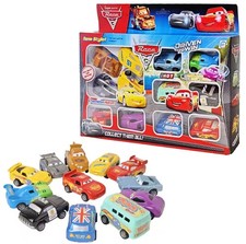 Disney Pixar Cars Autos Spielzeug Set 12 Stk. Mini Fahrzeuge Lightning McQueen