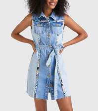 Desigual Damen Kleid Denim