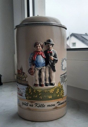 Bierseidel steingut kölner - steingut,,
