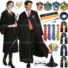 Harry Potter Kostüm Robe Mantel Umhang Krawatte Gryffindor Slytherin Ravenclaw