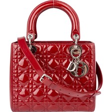 Christian Dior Quilted Patent
