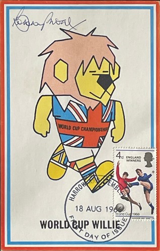 Bobby moore signiert england - moore,