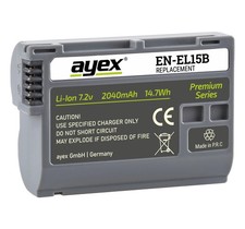 Ayex akku für nikon - z7, ii