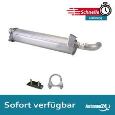 Endschalldämpfer für VW TRANSPORTER III, T3 1.6TD 69/70PS ab. Bj. 1984- Auspuff