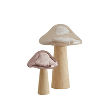 Deko Pilze 2er Set aus