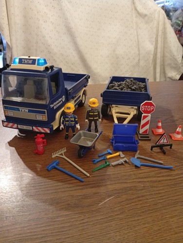 Playmobil thw lkw kipper mit - playmobil,