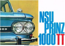 NSU 1000 TT brochure, 10/1965