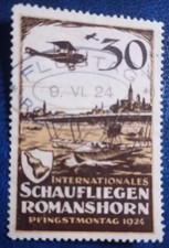 Schweiz Flugmarke Vignette