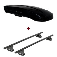 Dachbox Thule Vector M + Dachträger Thule SquareBar für Mercedes Sprinter Bus