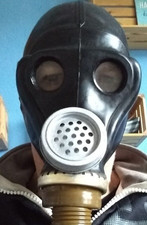 Gay*le Affenkopf Gasmaske Größe 3 Schwarz