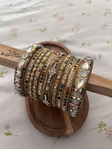 Anarkali verspiegelt gold - anarkali,