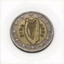 2 Euro Münze ☆ 2002 ☆ IRLAND ☆ seltenes Stück 