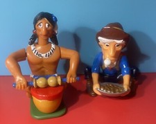 Ü-EI *IM TAL DER TRAPPER UND INDIANER* 1998 altes Spielzeug