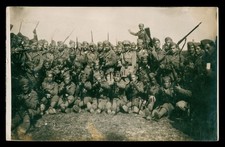 Capua 1940 - Italienische Soldaten - Regio Esercito Italien - WK2 Foto-AK 14x9cm